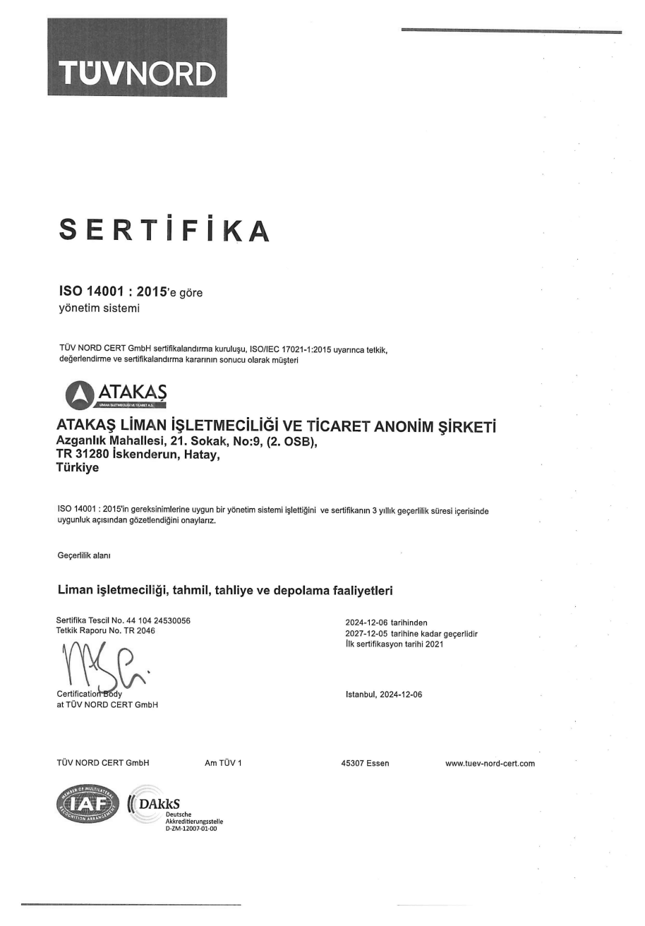 ISO 14001 DAKKS